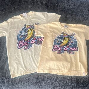 Comfort Colors Banana Graphic Tees (Mommy and Me)